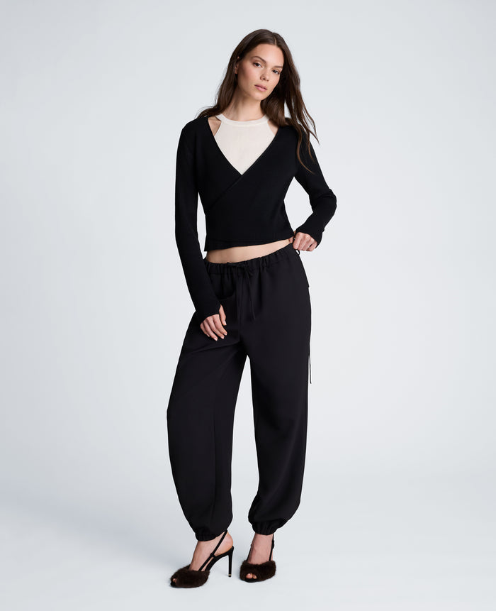 Pull On Drawstring Jogger Pant