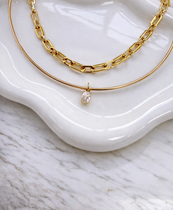Radiant Cuff Necklace