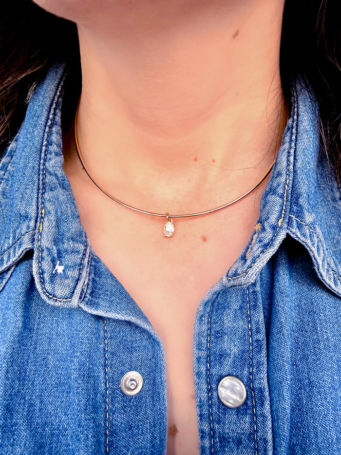 Radiant Cuff Necklace