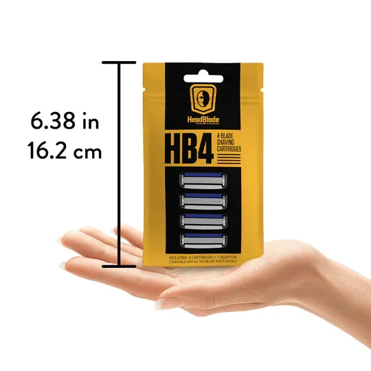 Razor Cartridges HeadBlade HB4 4 cartridges