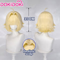 【Ready For Ship】DokiDoki Game Cosplay Wig Short Blonde Layerd Hair