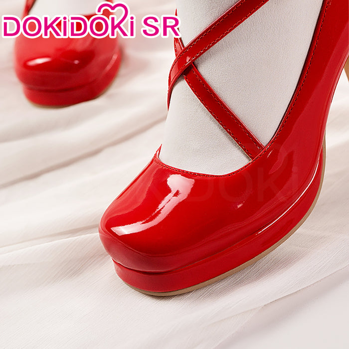 【Ready For Ship】DokiDoki-SR Anime Cosplay Shoes Red High Heels