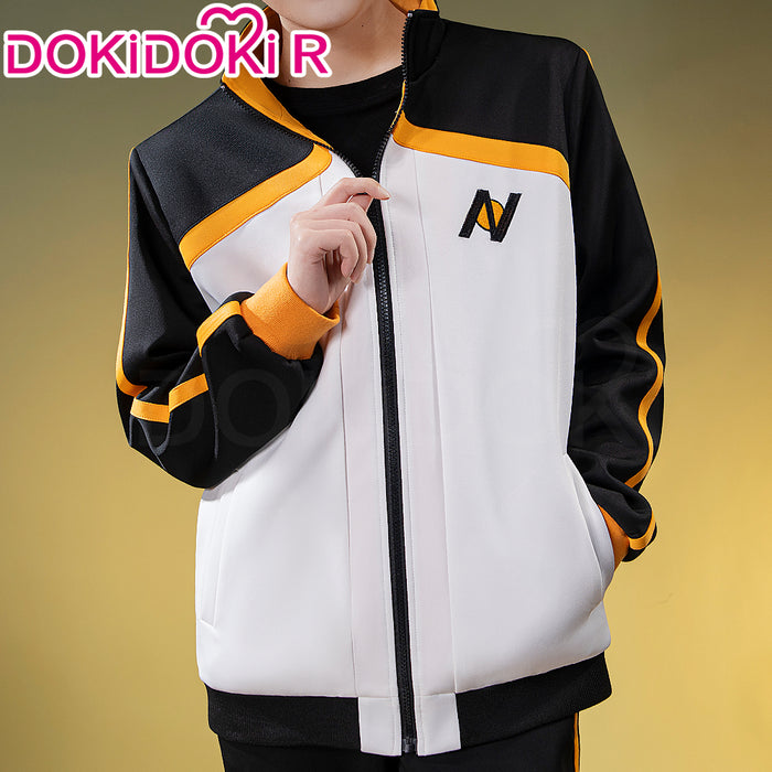 【Ready For Ship】【Size S-3XL】DokiDoki-R Anime Cosplay Costume Black White Casual Sportswear