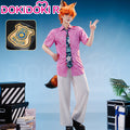 【Ready For Ship】【Size XS-3XL】【LAST BATCH】DokiDoki-R Anime Cosplay Fox Costume Pink Shirt