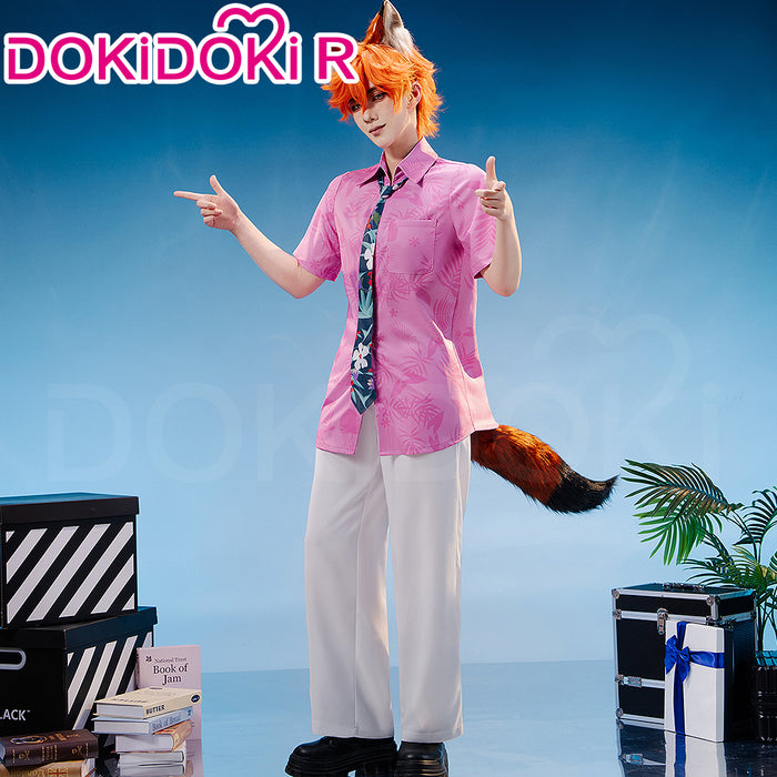 【Ready For Ship】【Size XS-3XL】【LAST BATCH】DokiDoki-R Anime Cosplay Fox Costume Pink Shirt