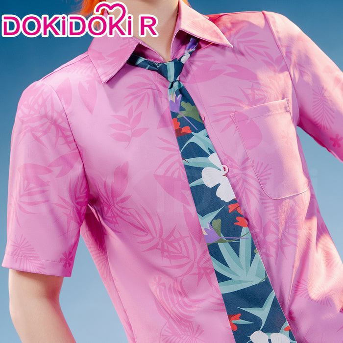 【Ready For Ship】【Size XS-3XL】【LAST BATCH】DokiDoki-R Anime Cosplay Fox Costume Pink Shirt