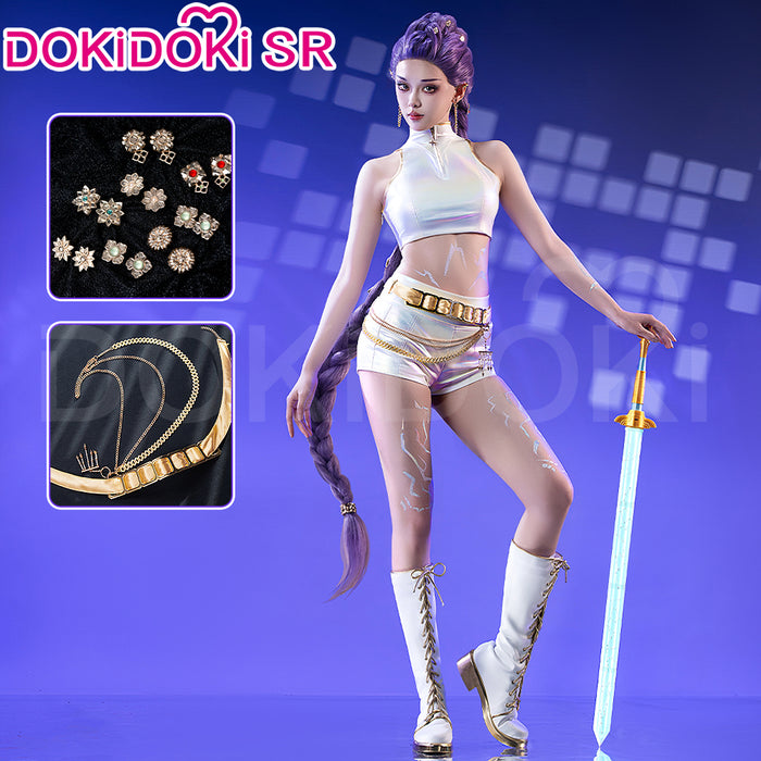 【 Ready For Ship】【Size XS-3XL】【Last Batch】DokiDoki-SR Movie Anime KPOP KILLER Costume WHITE SERIES