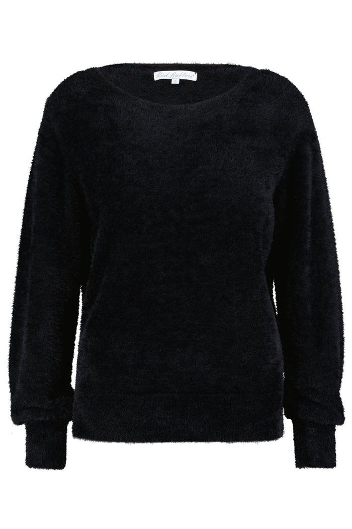 Red Button SRB4342 Bodi Fluffy Jumper Black - Dotique - Red Button