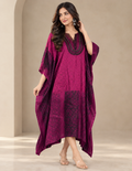 Regal Magenta Kaftan