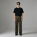 Retro Fashionable Three-dimensional Wide-leg Pile Slim Straight-leg Long Pants - Taille XS