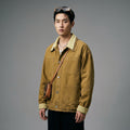 Veste workwear rétro homme couleur gingembre - Koreanxwear - Taille M