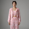 Ensemble sportif tie-dye rétro femme - Koreanxwear - Taille One size