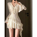 Ruffled Short Skirt