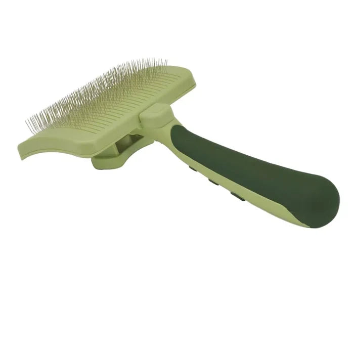 Safari Self-Cleaning Dog Slicker MED w/Stainless Steel Pins