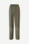 Samsoe Samsoe Femme - Julia Trousers 14635 - Dusty Olive-Pantalons et Shorts-F23100048