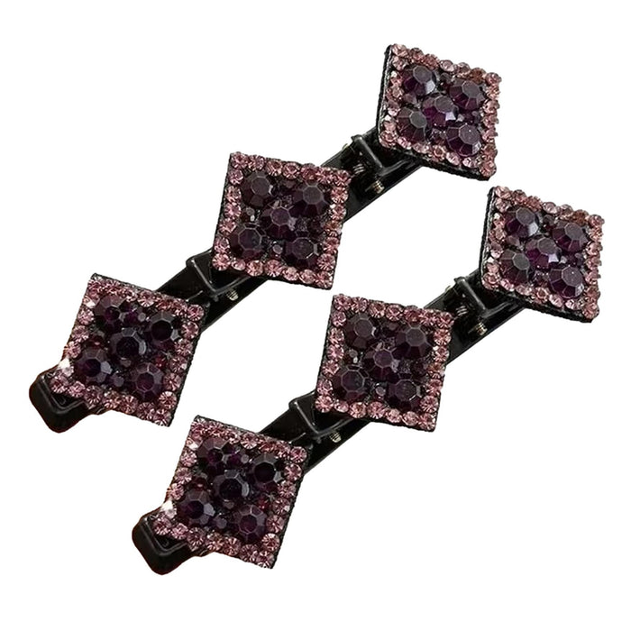 Set of 2 Patterned Hair Clips