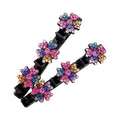 Set of 2 Patterned Hair Clips