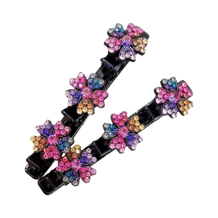 Set of 2 Patterned Hair Clips