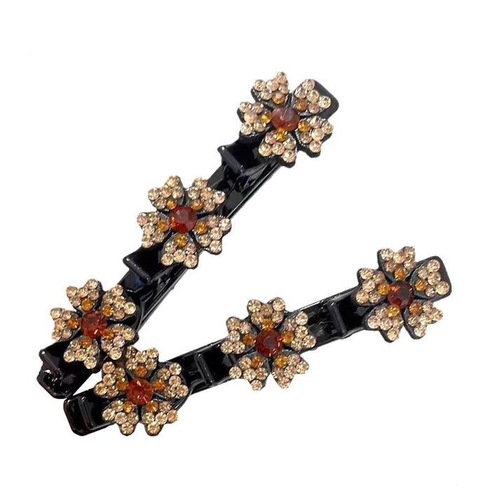 Set of 2 Patterned Hair Clips
