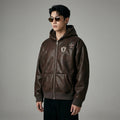 Veste courte à capuche noire pour homme - Koreanxwear - Taille S