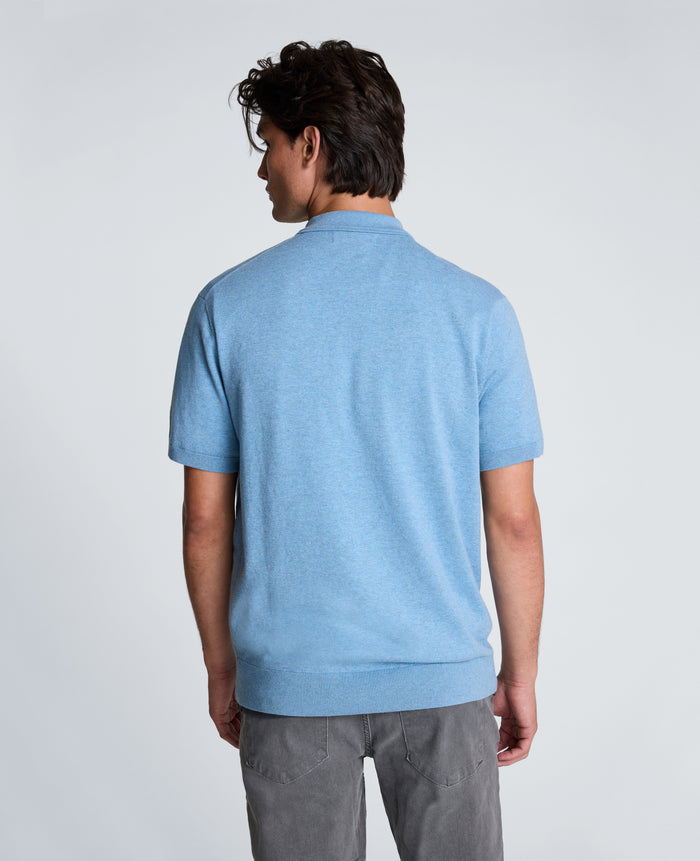 Short Sleeve Sweater Polo