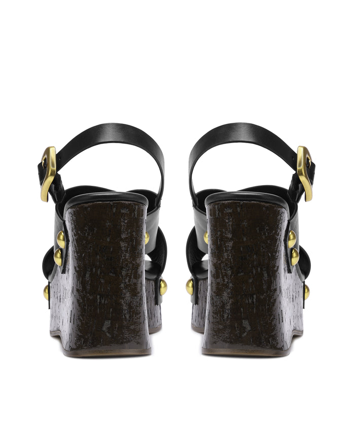 Sia Black Leather