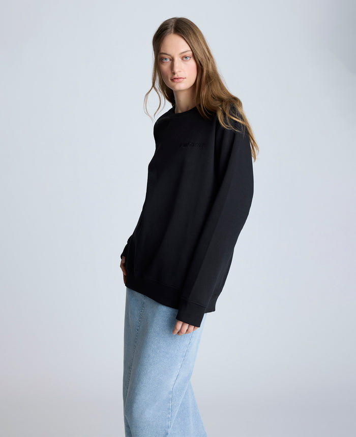Site Exclusive! Kenneth Cole Embroidered Logo Sweatshirt