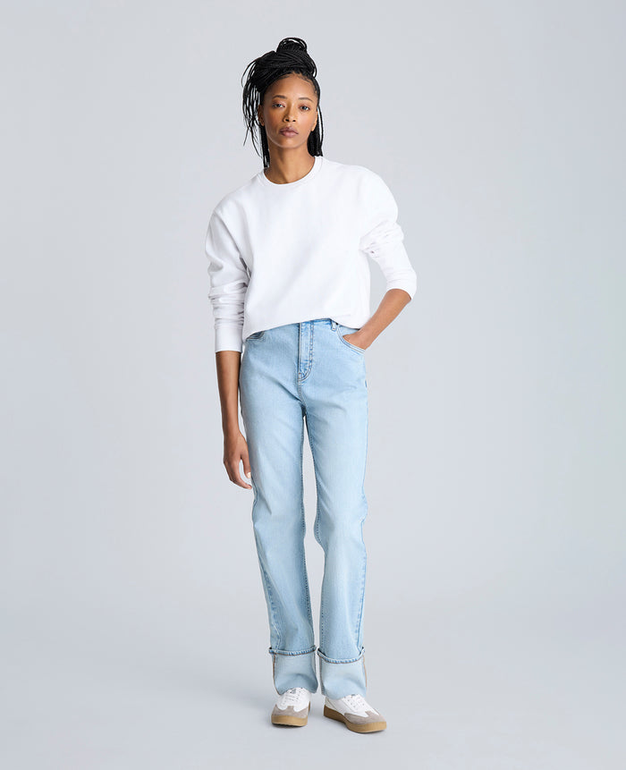 Site Exclusive! Kenneth Cole Embroidered Logo Sweatshirt
