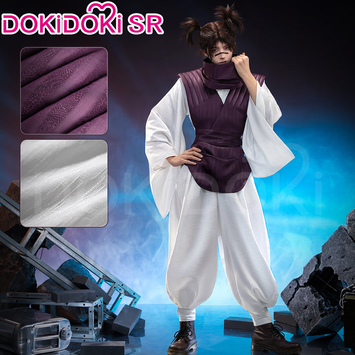 【Size S-3XL】DokiDoki-SR Anime Cosplay White Inside Purple Vest Costume Halloween