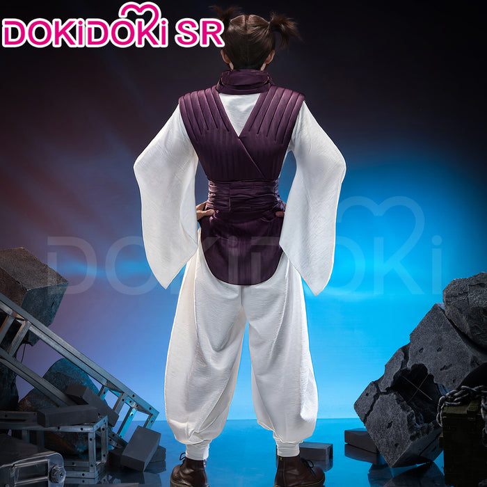 【Size S-3XL】DokiDoki-SR Anime Cosplay White Inside Purple Vest Costume Halloween