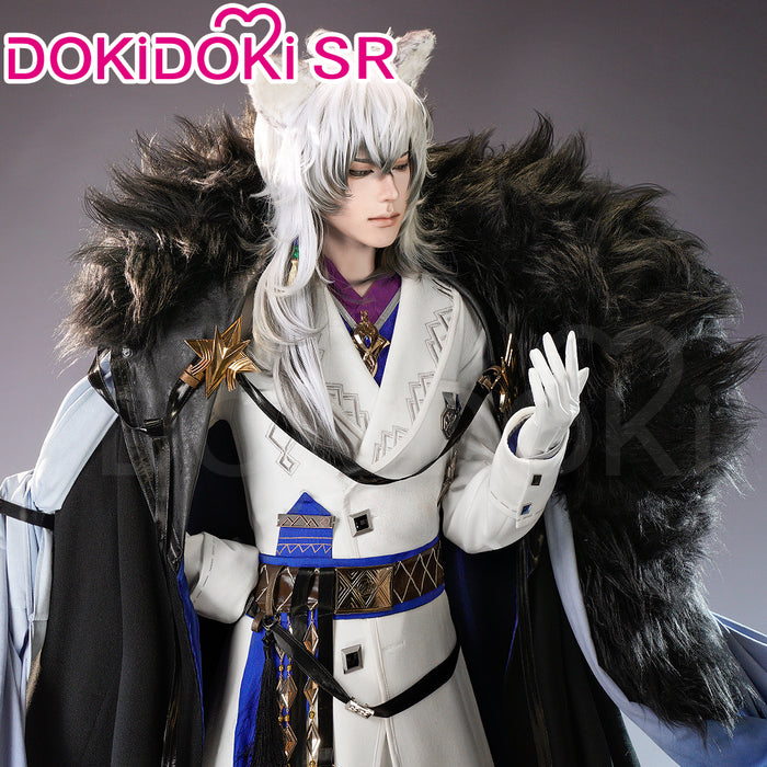 【Size S-XL】DokiDoki-SR Game Arknights Cosplay Silverash the Reignfrost Costume Enciodes Silverash