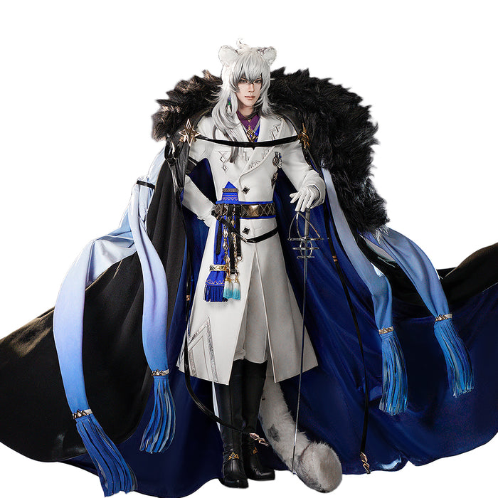 【Size S-XL】DokiDoki-SR Game Arknights Cosplay Silverash the Reignfrost Costume Enciodes Silverash