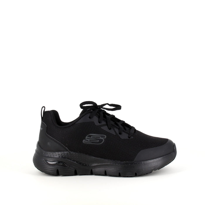 Skechers Work sko med fotvalvsstöd och halksäker sula