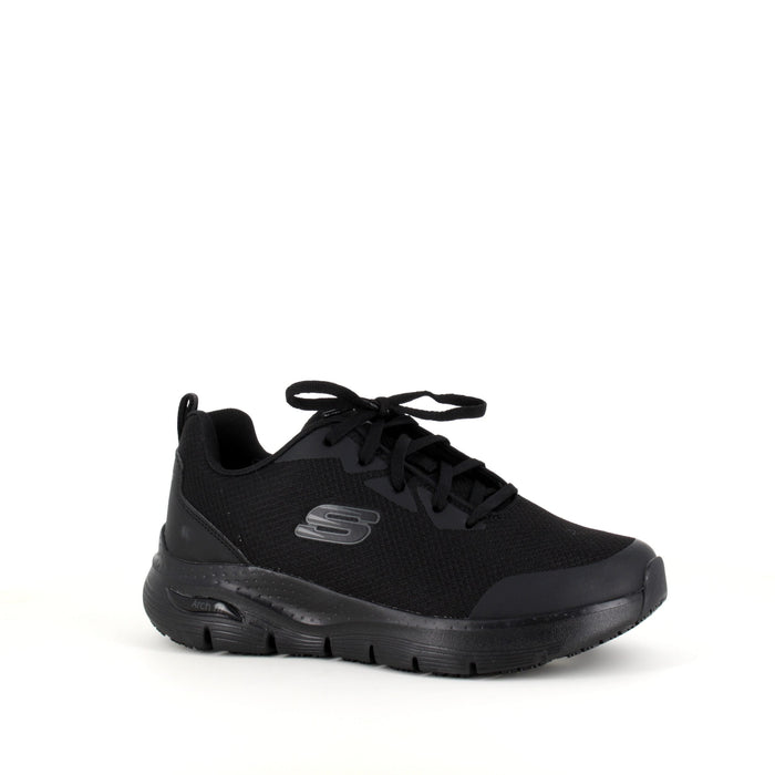 Skechers Work-sko med svankstöd och halksäker sula