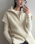Sleeveless Korean Cocoon Vest