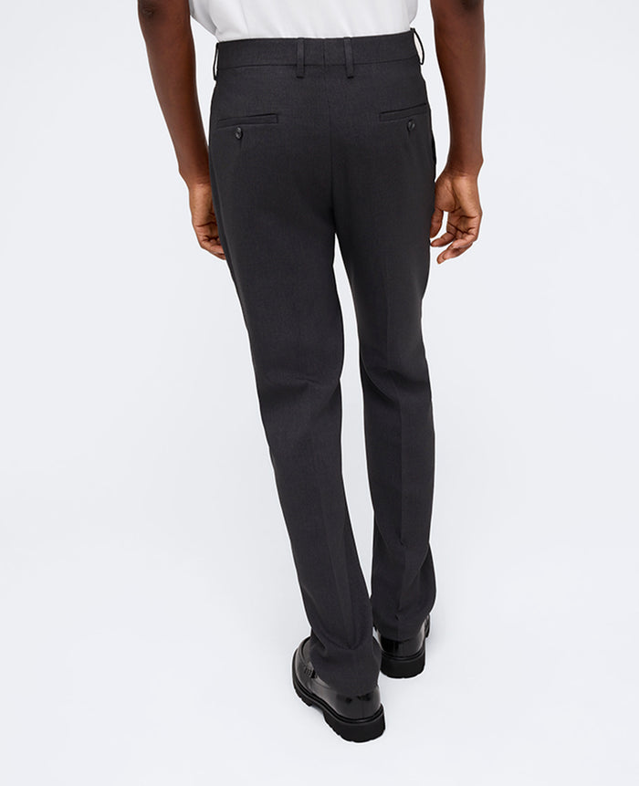 Slim-Fit Tic Weave Dress Pant