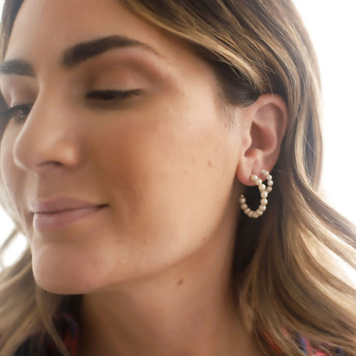 Small Step Hoop Earrings