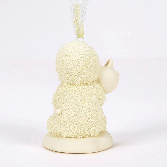 Snowbabies Cat Cuddles Christmas Ornament