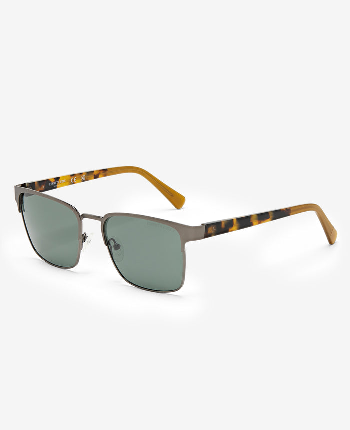 Square Metal Sunglasses