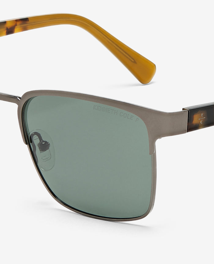 Square Metal Sunglasses