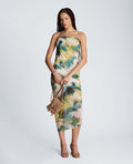 Strapless Ruched Dress