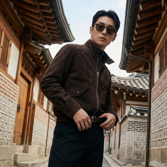 Street Style High-Street Simple Versatile Loose Jacket