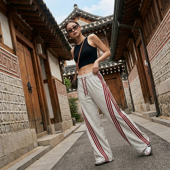 Pantalon cargo streetwear pour homme, coupe ample et design unique - K-fashion
