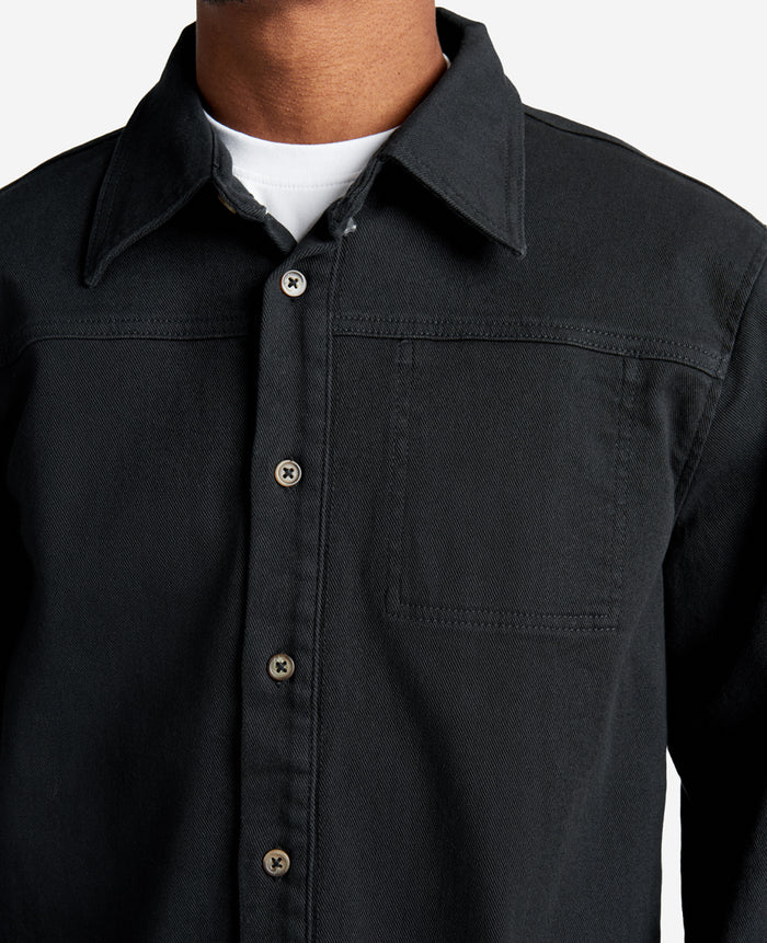 Stretch Shirt Jacket