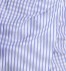 Striped Poplin Asymmetrical Shirt Dress