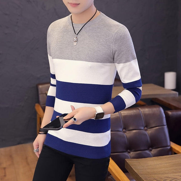 Pull à rayures - KoreanxWear