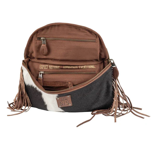 STS Ranchwear Indie Cowhide Fringe Hildy Belt Bag