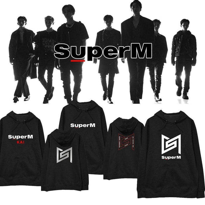 Sweatshirt Super M - Band Logo
