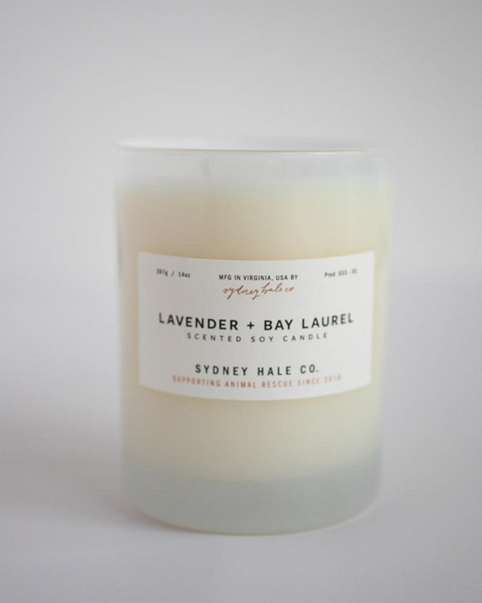 Sydney Hale Co. Candle - Lavender + Bay Laurel