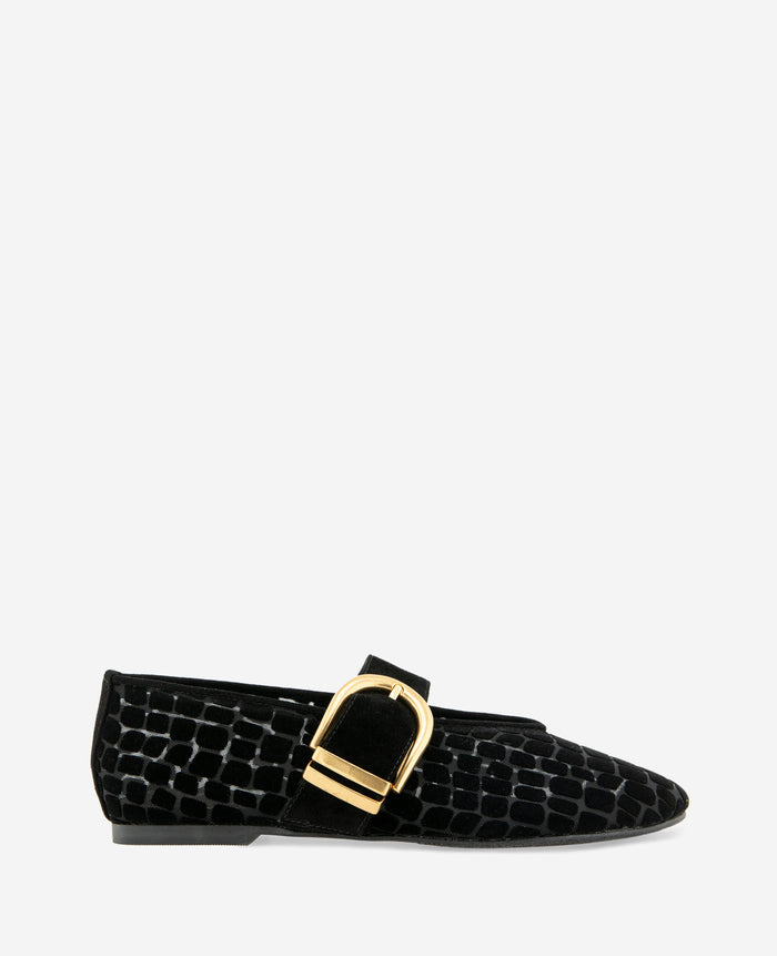 Tamarra Suede Ballet Flat